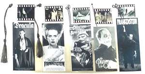 Classic Horror Movie Film Cell Bookmark Choice of Frankenstien 