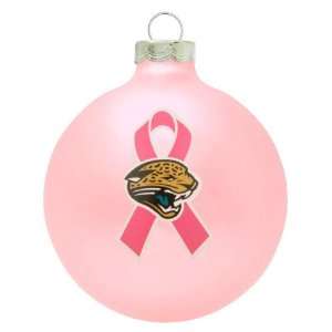   Jaguars Breast Cancer Awareness Pink Ornament