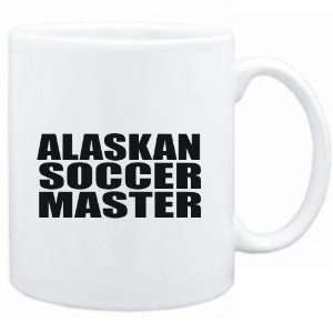  Mug White  Alaskan SOCCER MASTER  Usa States Sports 