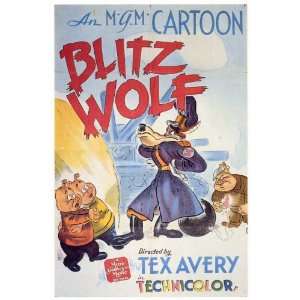  Blitz Wolf Movie Poster (27 x 40 Inches   69cm x 102cm 