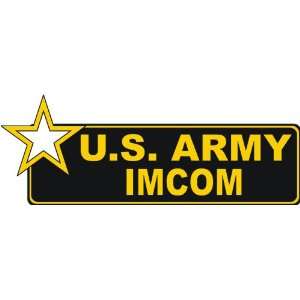  United States Army IMCOM Bumper Sticker Decal 9 