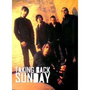  Taking Back Sunday Group Picture 24x34 Poster