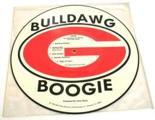 1982 GEORGIA BULLDOGS BULLDAWG BOOGIE PICTURE DISC LP  