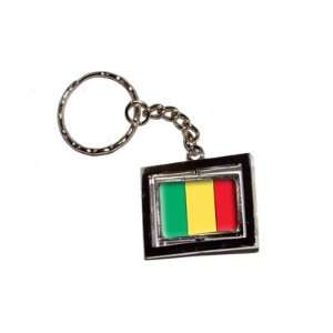 Mali Country Flag   New Keychain Ring