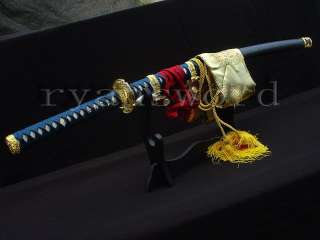 Full Tang blade dragon tsuba Japanese sword Tachi  