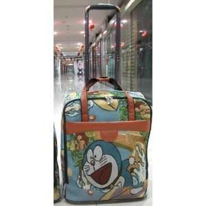  Taito Doraemon Travel Rolling Suitcase Luggage Bag Trolley 