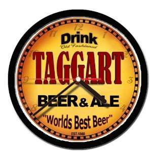  TAGGART beer and ale cerveza wall clock 