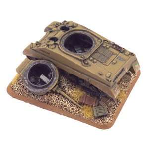  British Destroyed Sherman III Toys & Games