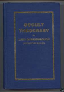 Occult Theocrasy Lady Queenborough, Edith Starr Miller  