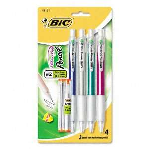  BIC  Velocity Mechanical Pencil, 0.70 mm, Assorted Brls 