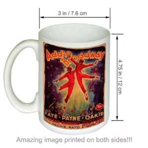  Addio Broadway Vintage Movie COFFEE MUG