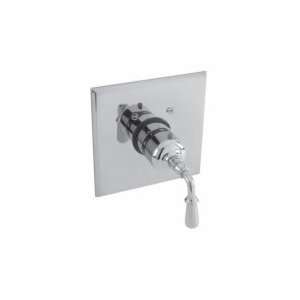  Newport Brass Square Thermostatic Trim Plate with Handle 