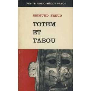 Totem et tabou Freud Sigmund  Books