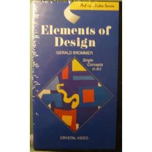 Gerald Brommer Presents the Elements of Design Single Concepts in Art 
