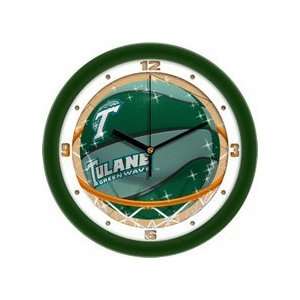  Tulane Green Wave Slam Dunk 12 Wall Clock Sports 