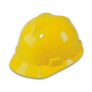  MSA V Guard cap style hard hats with ratchet suspensions 