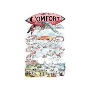  Comfort August 1895 20x30 poster