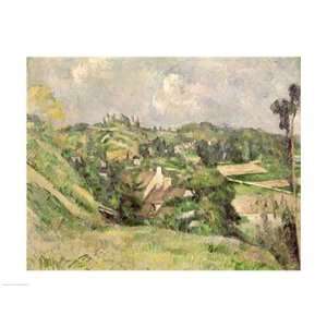  Auvers sur Oise, seen from the Val Harme   Poster by 