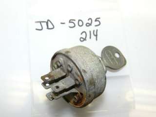 John Deere 214 Tractor Ignition Switch  