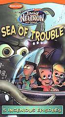 The Adventures of Jimmy Neutron, Boy Genius   Sea of Trouble VHS, 2003 