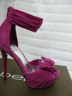 BEBE SHOES PLATFORMS heels pumps Luella boysenberry 177350 pink  
