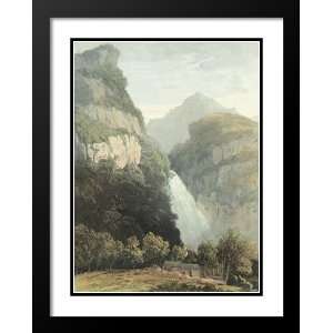  T. Fielding Framed and Double Matted 25x29 Picturesque 