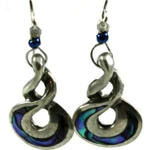  Wild Pearle Genuine Abalone Shell Swirly Eternal Connect 
