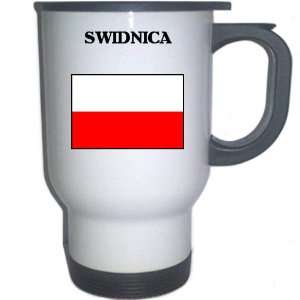  Poland   SWIDNICA White Stainless Steel Mug Everything 