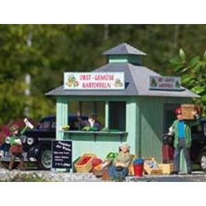  FRESH PRODUCE STAND   PIKO G SCALE MODEL TRAIN BUILDING 