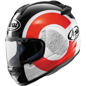  Arai Vector 2 Motorcycle Racing Helmet ID Black/Red 