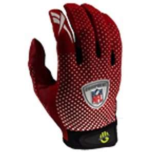   /Running Back Gloves MAROON/WHITE XL (ADULT)