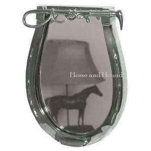  Horseshoe Mirror   Chrome 