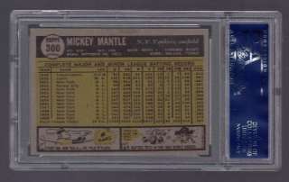   Mantle (HOF) #300 SET BREAK PSA NM 7 (ST) New York Yankees  
