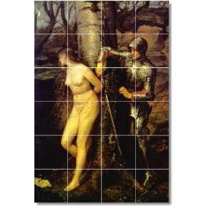  John Millais Mythology Shower Tile Mural 28  24x36 using 