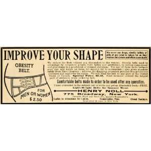   Fat Reducer Shape Medical Quackery Undergarments   Original Print Ad