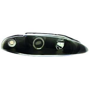 IPCW CWS 903B2 Mitsubishi Eclipse Clear Projector Head Lamp with Rings 