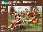 Revell Germany 1/76 British Infantry Figures WWII Plastic Model Kit 