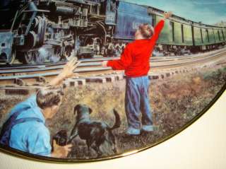 JIM DENEEN Great American Trains SUNSHINE SPECIAL Plate  