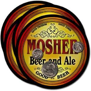  Mosher, SD Beer & Ale Coasters   4pk 