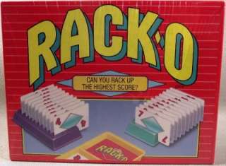 RACKO Card Game 1992   MINT IN BOX  