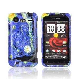Van Goghs Starry Night Hard Plastic Case For HTC Droid Incredible 2