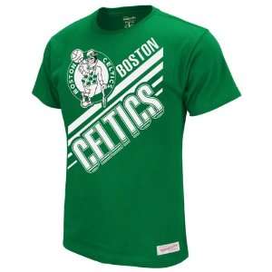Boston Celtics Green Mitchell & Ness Front Court T Shirt  