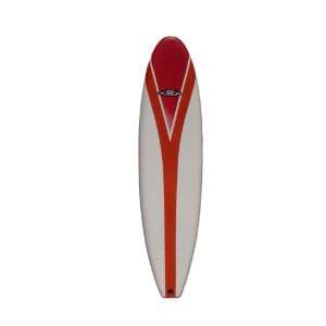 Super Sport Soft Top Surfboard   Free Leash   HIGHEST QUALITY   Red 