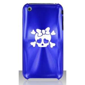  Apple iPhone 3G 3GS Blue C47 Aluminum Metal Case Heart 