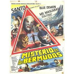 Mysterio en Las Bermudas Poster Movie Spanish 27x40 