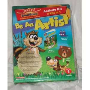  SUMMER VACATION BE AN ARTIST ACTIVITY KIT   3 KITS IN 1 Toys & Games