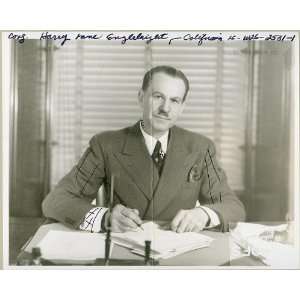  Harry L Englebright,Republican Congressman,California 