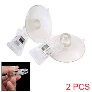   PCS 47mm Clear Plastic Wall Suction Cup Clip Clamp