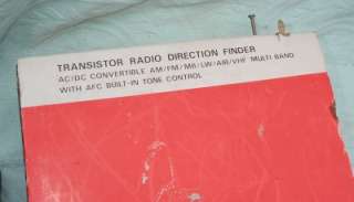 Vintage Ray Jefferson Portable Multi Band Radio Direction Finder 31553 