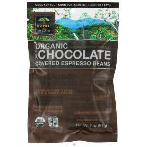  Organic Chocolate Covered Expresso Beans 2 Ounces Health 